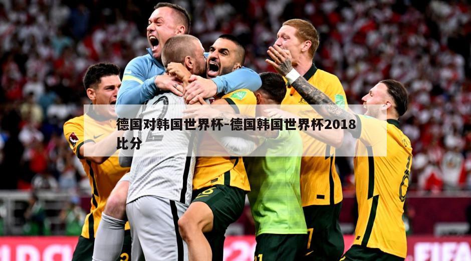 德国对韩国世界杯-德国韩国世界杯2018比分